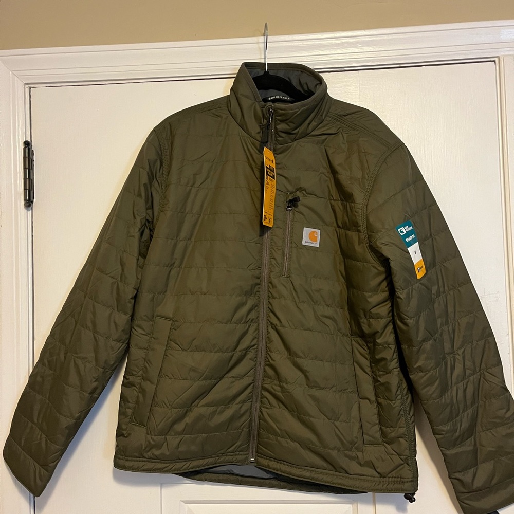 CARHARTT RAIN DEFENDER® RELAXED FIT LIGHTWEIGHT INSULATED JACKET - 1 WARM RATING